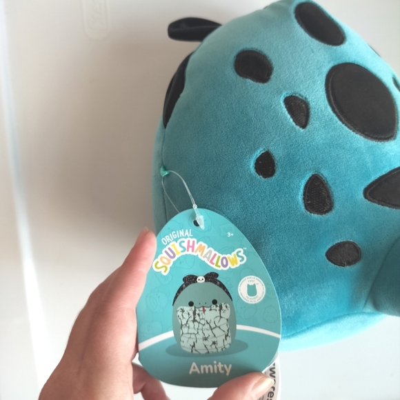 Squishmallow Amity the goth snake 7" NWT - Picture 4 of 6